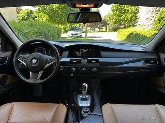 BMW Řada 5 E61 520i 125kW Facelift Kůže Navi Xenony Tažné - 12