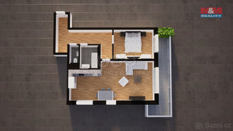 Prodej bytu 2+kk, DV, 69 m², Jablonec n. N., ul. Jezdecká - 12