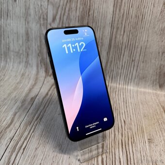iPhone 15 Pro 128GB, modrý, eSIM (12 měsíců záruka) - 12
