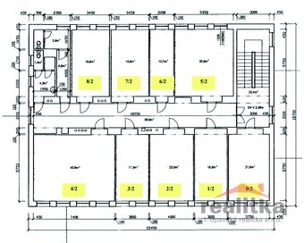 Pronájem kancelářských prostor 20m2 , Palhanecká, Opava - Ja - 12