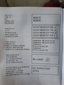 Ducati Monster 796 - nová zadní pneu + nová STK - 12