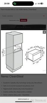 Parní trouba MIELE DG 6030 Nerez - 12