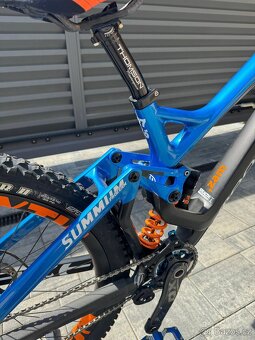 Carbon sjezd bike DH kolo Mondraker SUMMUM karbon Fox40 DHX2 - 12
