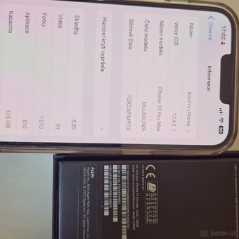iPhone 13 Pro Max zlatý kompletní balení za dobrou cenu - 12