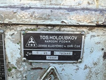Soustruh k prodeji - TOS Holoubkov - 12