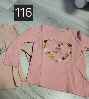 Oblečení na holku vel.116 - 12