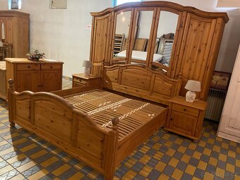 KOMPLETNÍ DŘEVĚNÁ LOŽNICE JITONA NATUR ART - 12