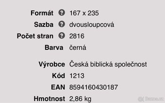 Bible Kralická - 12