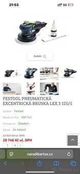 Festool CTM 48 E LE EC B22 R1 + IAS HADICE+ bruska LEX 125/5 - 12