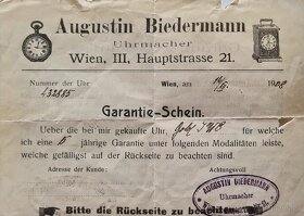 Zlaté 14K kapesní hodinky IWC Schaffhausen
 - 12