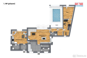 Prodej rodinného domu 6+2KK, 203 m², Loket, ul. Nad Hájovnou - 12