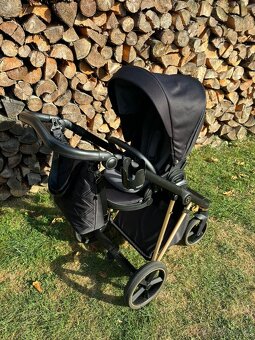 kočárek Roan Ivi Raven Black rose gold - 12
