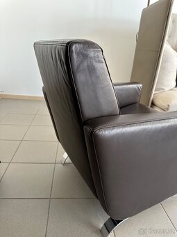 Křeslo BoConcept Fly kožené hnědé - 12