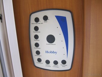 Prodám karavan Hobby 440 sf,model 2008 + mover + předstan. - 12