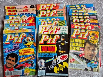 Pif gadget,vaillant,poche-celkem 242 čísel - 12