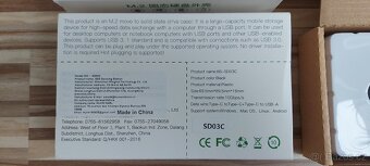 Dokovací stanice pro SSD M.2 PCIE/NVMe,M.2 SATA III. - 12