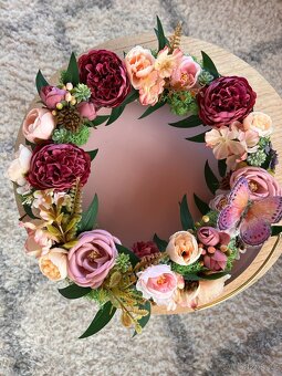 Dekorace květinové věnce flowerboxy - 12