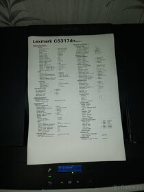 Prodám Tiskárnu Lexmark CS317dn - 12