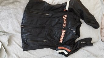 Harley Davidson Miss Enthusiast kožená bunda vel.M - 12