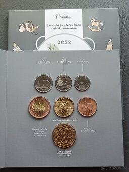 Sady mincí 2015, 2019, 2021, 2022,Česká mincovna, Masaryk ag - 12