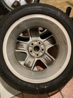 Alu kola Škoda R17 5X112 LETNÍ PNEU 225/50 R17 MICHELIN - 12
