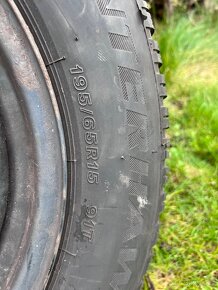 Zánovní zimní sada 15” Škoda Rapid, Fabia, 195/65r15 - 12
