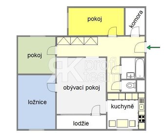Prodej bytu 4+1 s lodžií, Zimmlerova, Ostrava-Zábřeh - 12