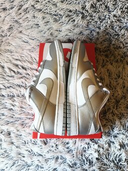 Nike Dunk Low W "Metallic Silver - Blue Joy" - 12