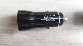 CL multi USB rychlonabíječky do auta,s LCD,podsvícením,QC3.0 - 12