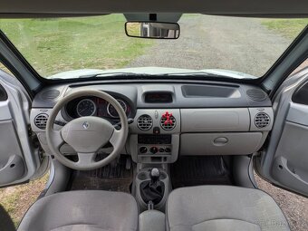 Renault Kangoo 1.6i 70kW, rok 2007, závěs, 1. majitel - 12
