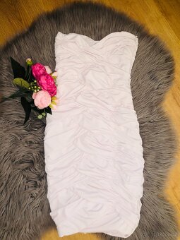 bilesaty#korzetove# spolecenske# bezraminek#bodycon - 12