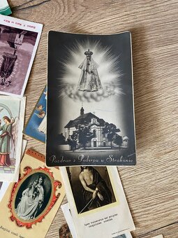 svaté obrázky svátosti litografie náboženské předměty - 12