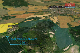 Prodej pozemku k bydlení, 4320 m², Uhlířské Janovice - 12