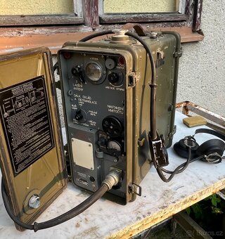 Radiostanice R - 108d + P 312 ze sluchátky a manuálem - 12