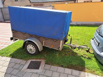 Přívěsný vozík s plachtou, za osobní automobil - 12