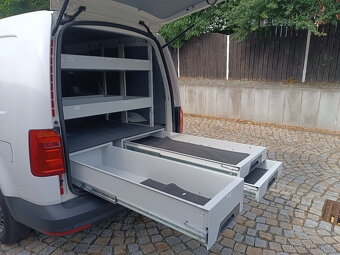Volkswagen Caddy 1.4 TGi 81kW,rv.2020, 101tkm,regály,DPH - 12
