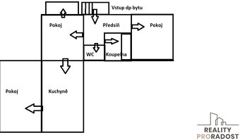 Pronájem bytu 3+1 ve Znojmě, byt, Znojmo - 12