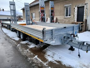 Přívěs na kompresor, vrtná souprava, harvestor, bagr, - 12