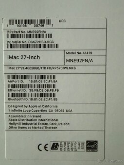 Apple iMac Retina 5K 27” - 12