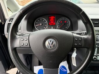 ►VW TOURAN 1,6 MPI UNITED - 75 kW, 7 MÍST, DEŠŤ. SENZOR◄ - 12