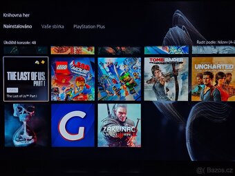 PLAYSTATION 5 + 2X OVLADAČ + SSD + 46 HER + VERTIKÁL STOJAN - 12