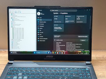 MSI CYBORG 15 B13V_i5-13420H_16GB_512GB SSD_RTX 4050 6GB - 12