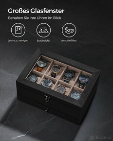 NOVÝ BOX NA HODINKY A ŠPERKOVNICE - 12