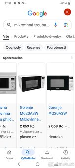 Prodám plně funkční mikrovlnnou troubu a za cenu 999 Kč - 12