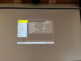 Filmový projektor Epson EH-TW550, perfektní stav - 12