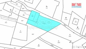 Prodej pozemku k bydlení, 1367 m², Chlum - 12