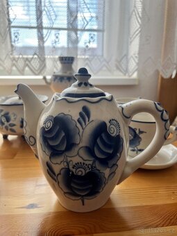 Porcelánový set z SSSR - 12