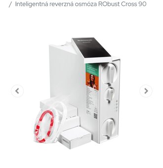 Predám úplne novú nerozbalenú Inteligentnú reverznú osmózu E - 12