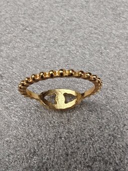 Exkluzivní dámský prsten ve stylu Halo (Vzhled 14k zlata) + - 12