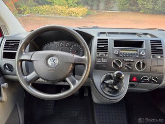Transporter T5 1.9TDI 75kW,9.míst,tažné,Webasto,1.maj.servis - 12